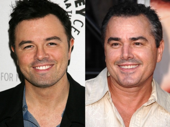 Seth MacFarlane e Christopher Knight Seth MacFarlane e Christopher Knight