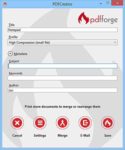 PDFCreator