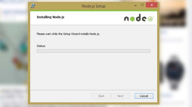Install Node js on windows 8 | akbar aji