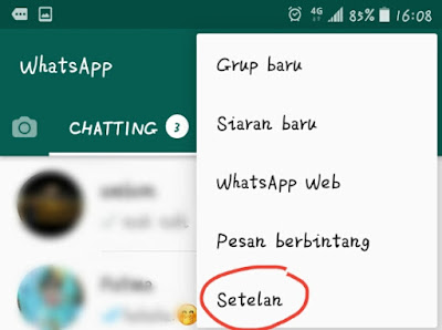 Menyembunyikan Status Online Di WhatsApp Menyembunyikan Status Online Di WhatsApp