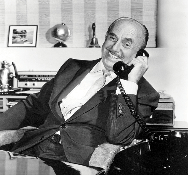 Los Angeles Files Studio Founder & Mogul Jack Warner 1978 Home