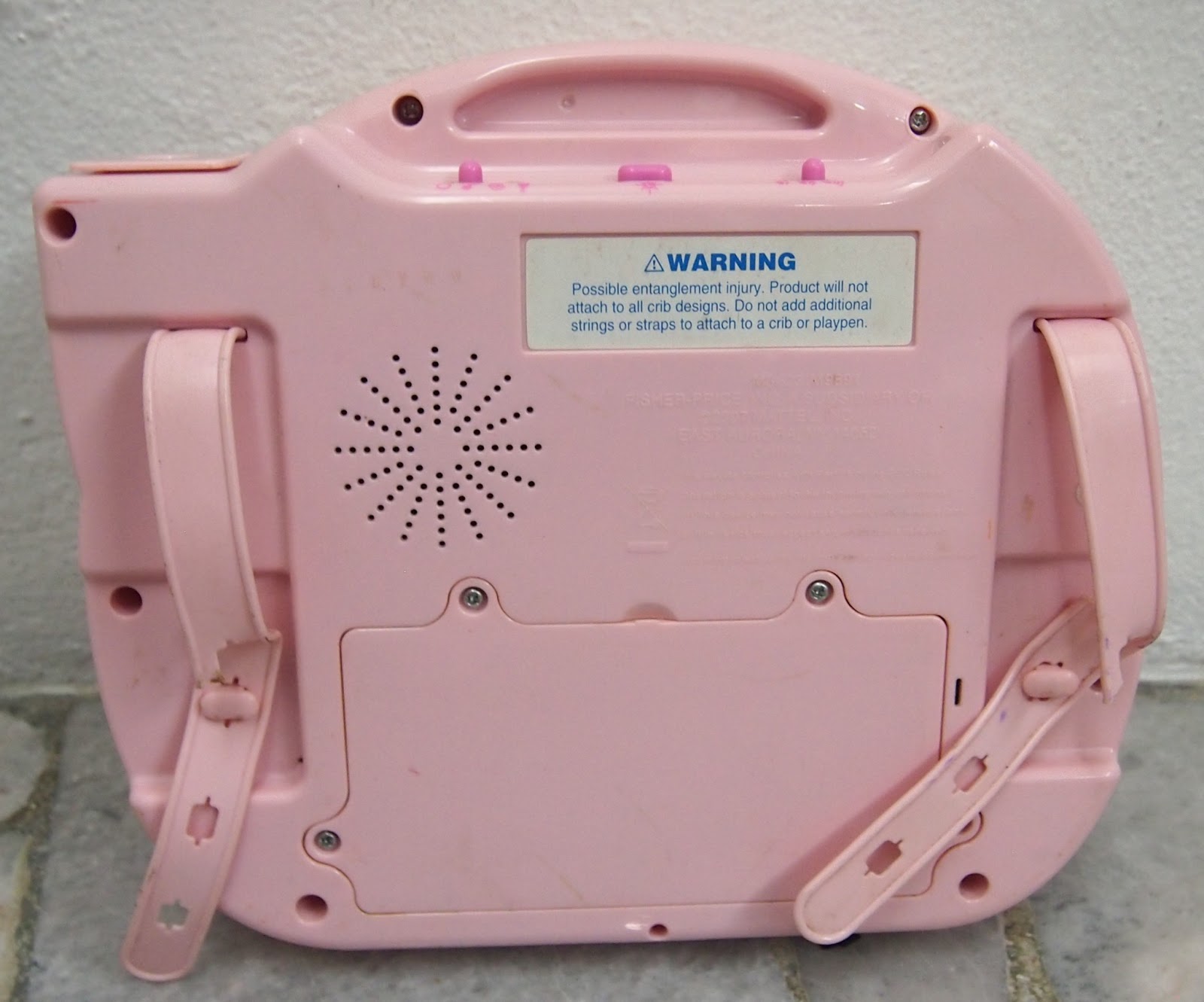JuaiMurah Fisher Price Perfectly Pink Dreamland Crib Soother Projector