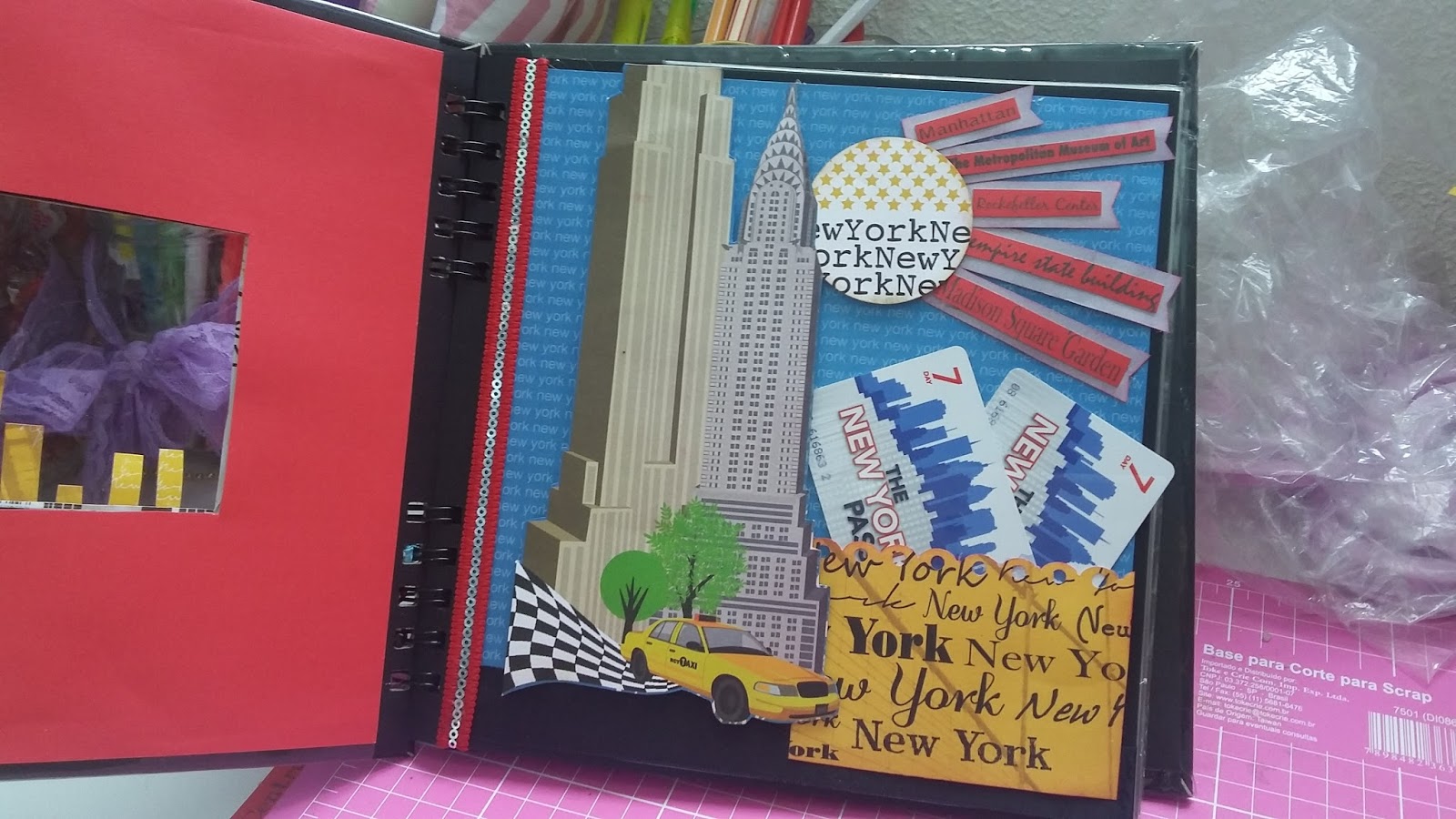 Álbum de Scrapbook New York