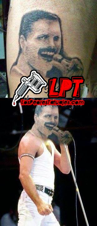 Tatuaje FAIL : Freddie Mercury