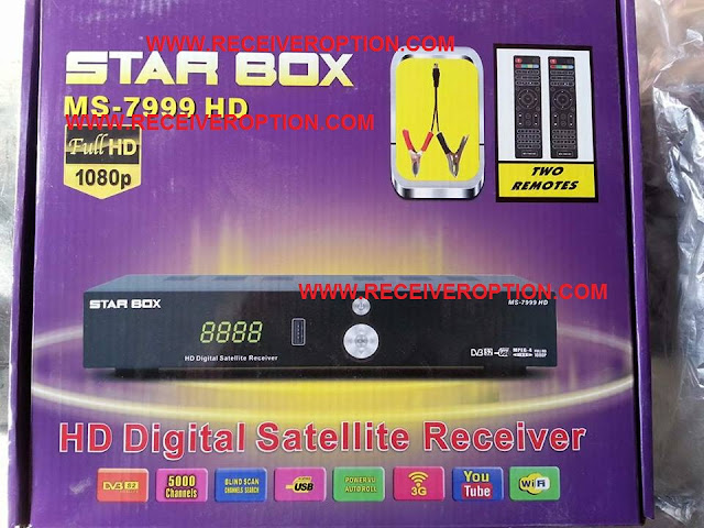 STAR BOX MS-7999 HD RECEIVER POWERVU KEY OPTION