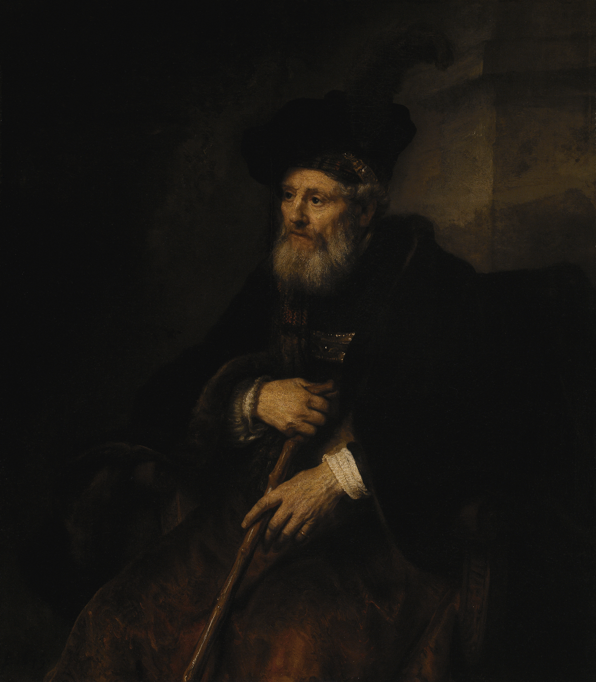 Rembrandt Portrait of an Old Man, 1645 Art in Detail Tutt'Art