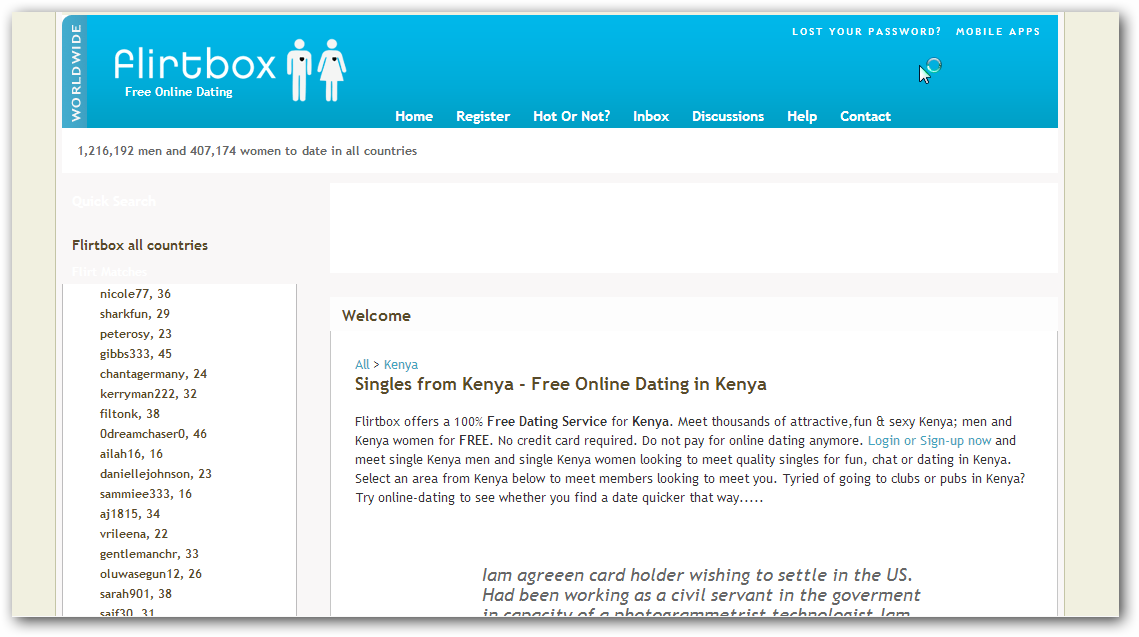 Beste online internationale dating site