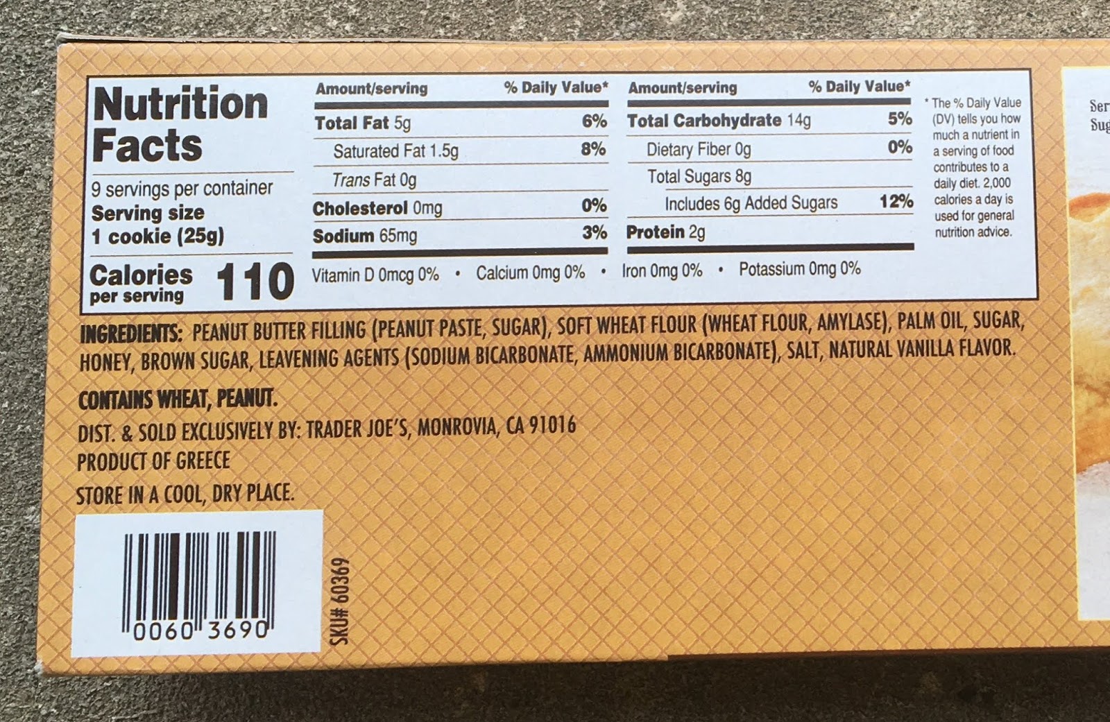 What's Good at Trader Joe's? Trader Joe's Peanut Butter Cartwheel Cookies
