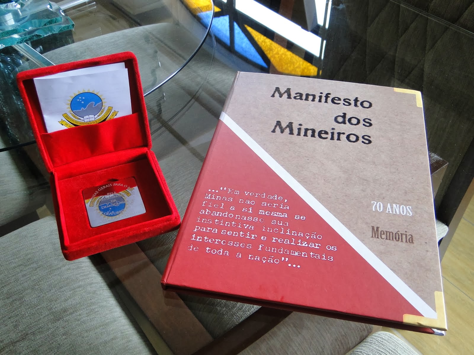 COMENDA - MANIFESTO DOS MINEIROS - 70 ANOS