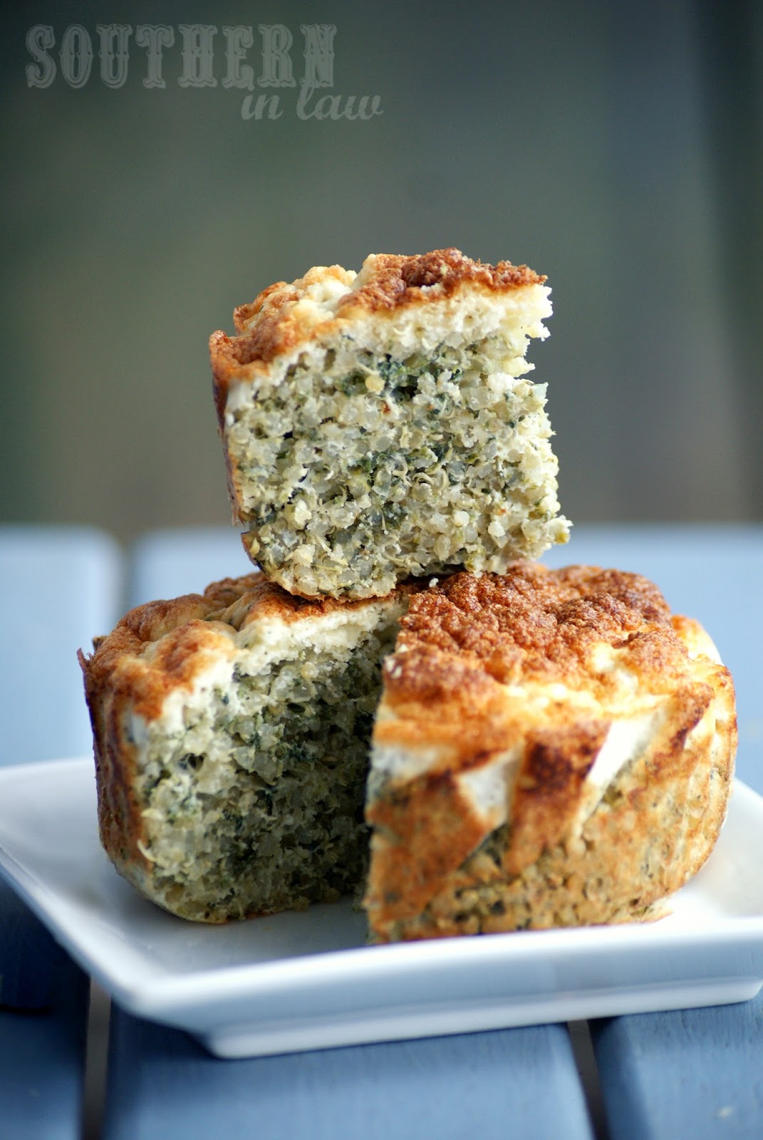 Southern In Law Recipe Crustless Spinach and Ricotta Quinoa Quiche