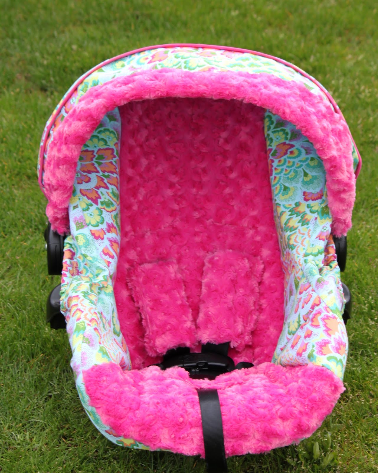 What I Made Today Car Seat Cover + Canopy