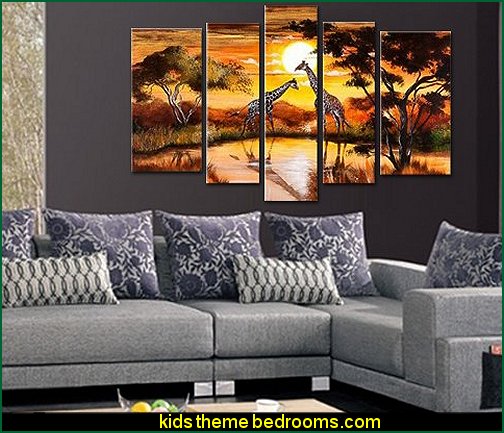 African Safari Themed Bedroom Decorating Theme Bedrooms Maries