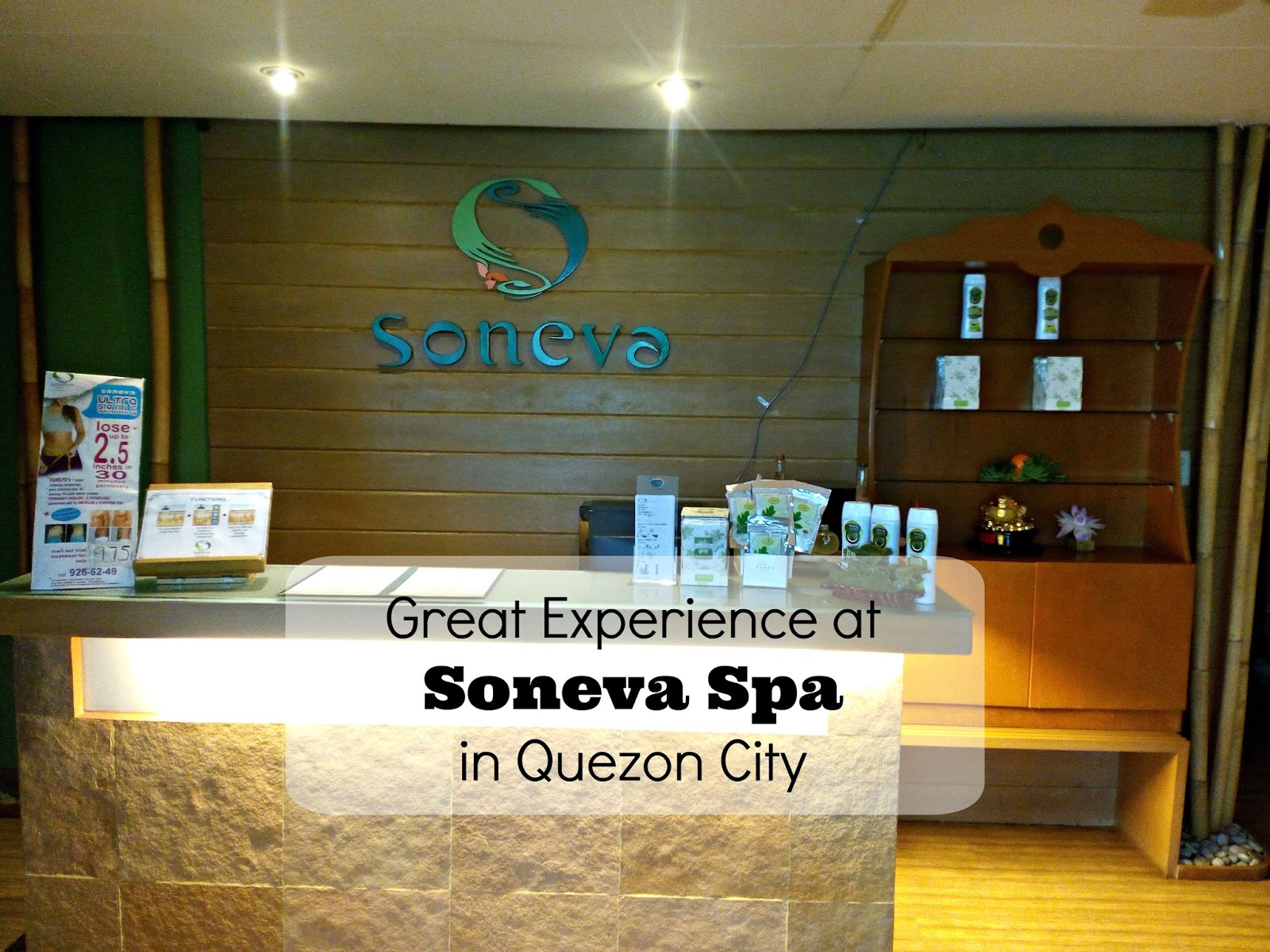 Great Experience at Soneva Spa in Quezon City IamACEsome