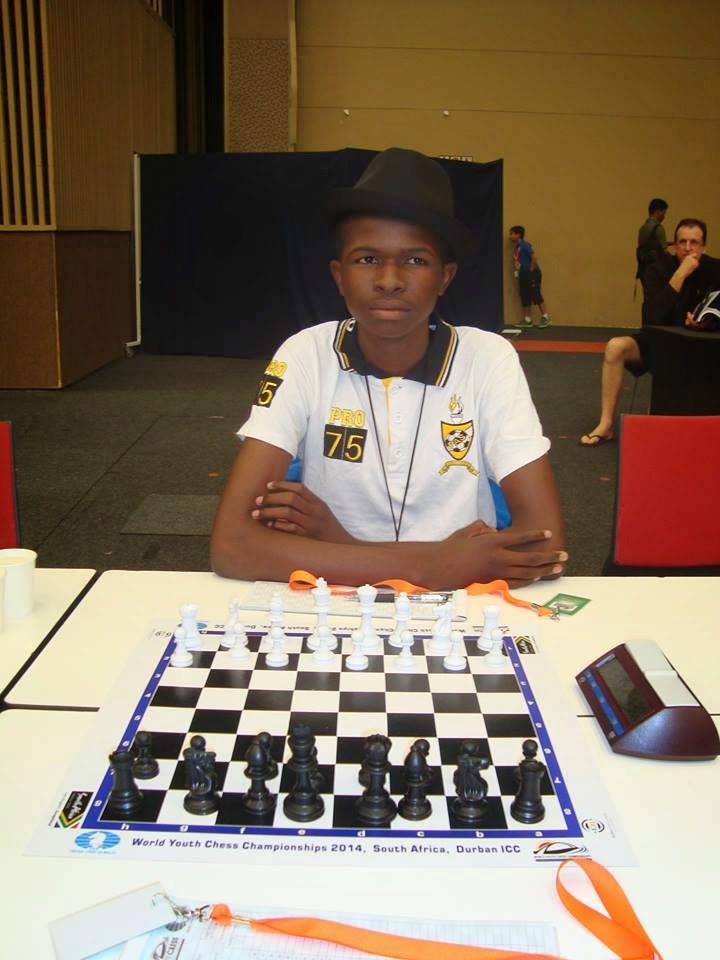 AJEDRECISTA CUBANO CAMPEONATO JUVENIL AFRICANO 2014