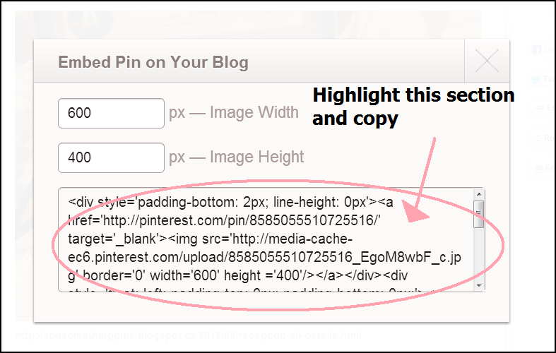 Endless Pinabilities! Tutorial How to share Pinterest Pins on your blog