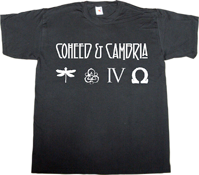 Coheed And Cambria rock progressive led Zeppelin t-shirt ephemeral-t-shirts