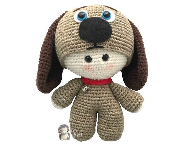 Muñeco yoyo perrito amigurumi
