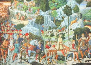 O Cortijo dos Reis Magos - Benozzo Gozzoli ~ Renascimento ~ Gênios da pintura