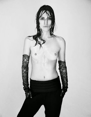 Keira Knightley topless in Interview Magazine September 2014