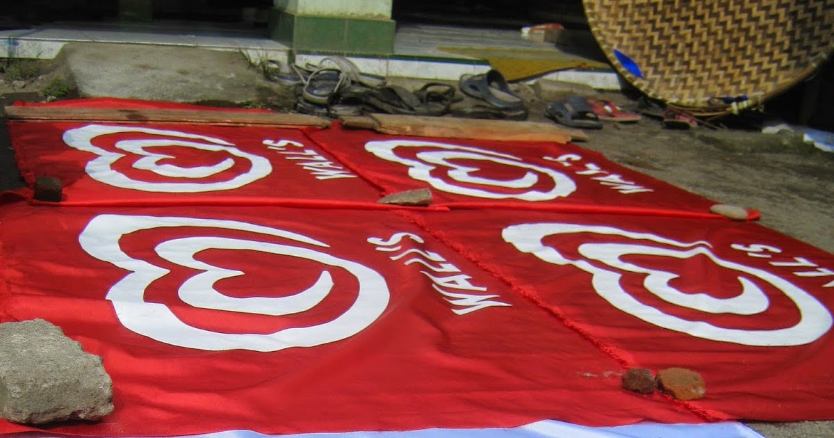 Buat Bendera Kain Sablon di Jogja Khan Collection