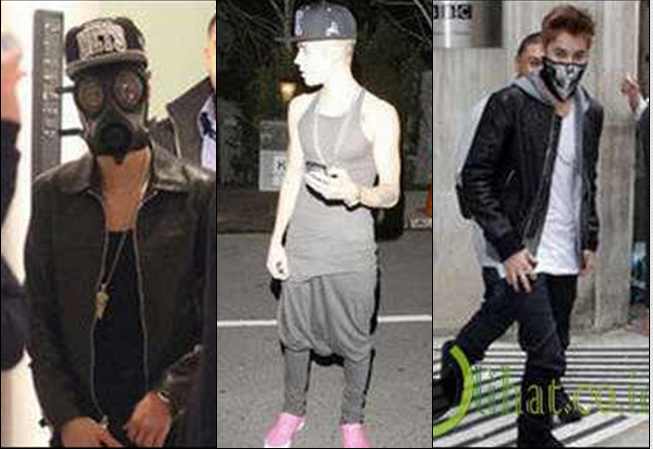 10 Penampilan Aneh dan Trendi Justin Bieber