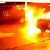 Βίντεο-σοκ: SUV εισβάλλει σε βενζινάδικο και ανατινάζεται