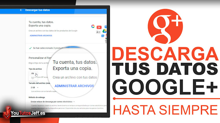 Descargar Mis Datos de Google+ antes de que la Borren