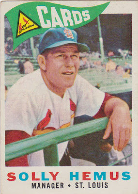 The Five Tool Collector: 1960 Topps Managers, Solly Hemus and Jimmie Dykes