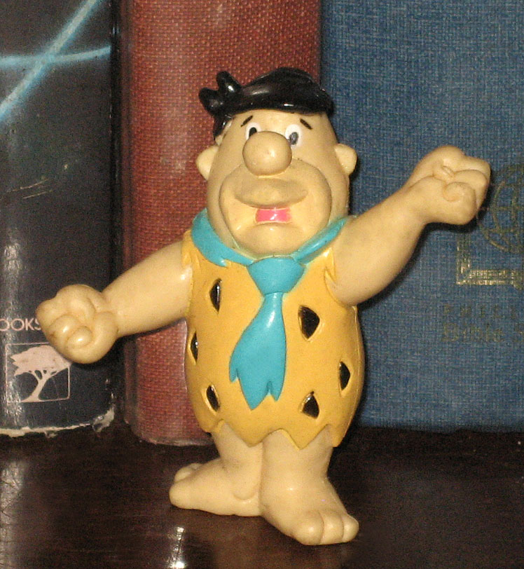 Percy's Fast Food Toy Stories: Fred Flintstones = JB