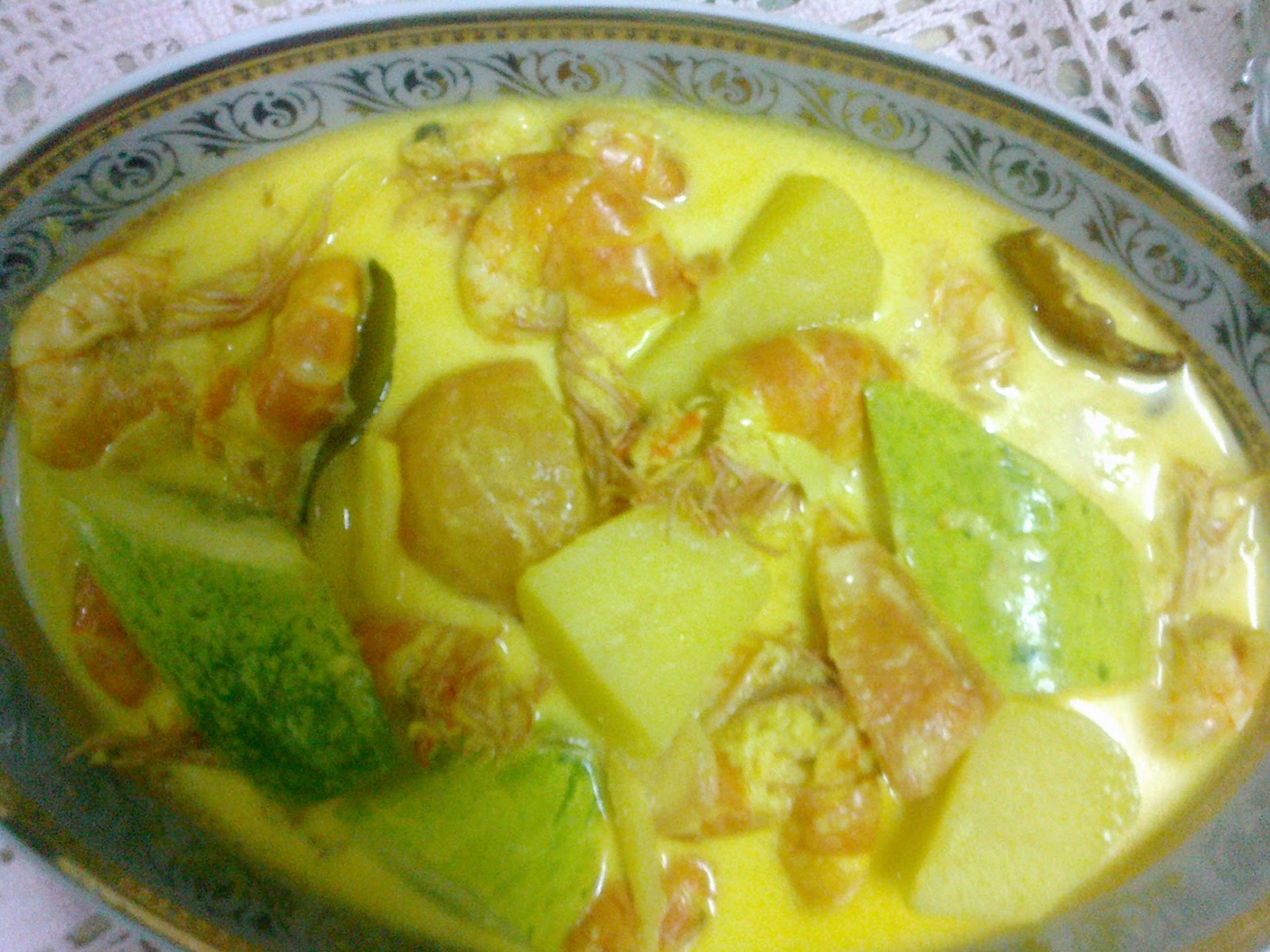 Kitchen Mak Tok (Sajian Dapur Bonda): Udang Masak Lemak Kuning