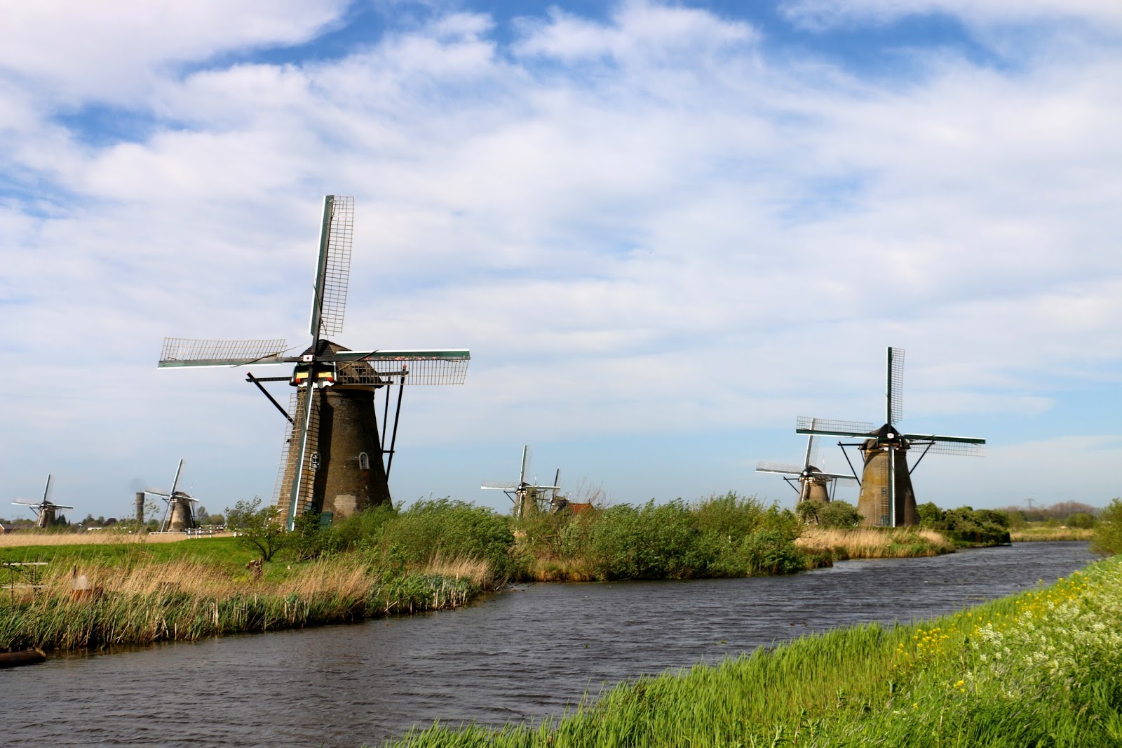 Kinderdijk: o melhor lugar para ver moinhos de vento na Holanda