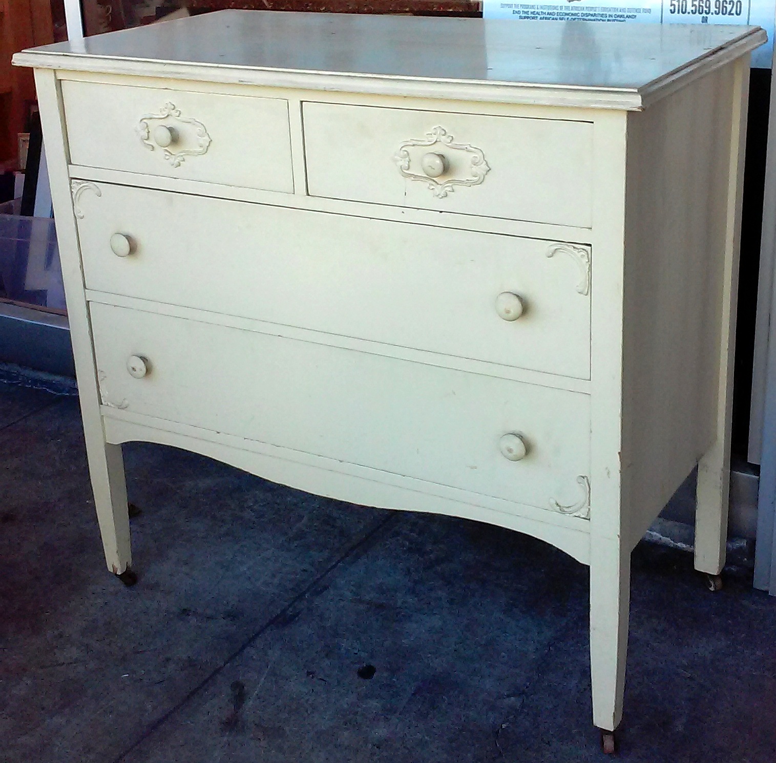 UHURU FURNITURE & COLLECTIBLES SOLD Depression Era Dresser 130