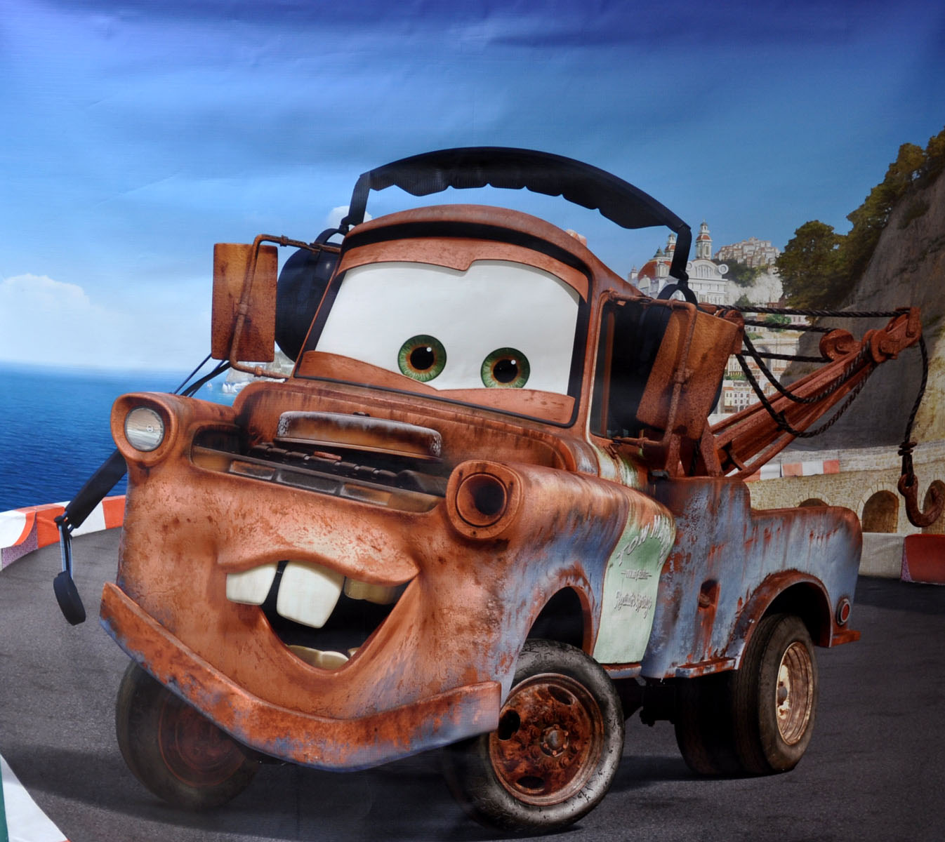 You've got one day left to see Tow Mater, Lightning McQueen, and Finn ...