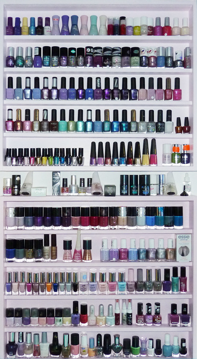 Gepunkteter Nagellackblog Nagellackregal Update 4 Ich Habe Alles