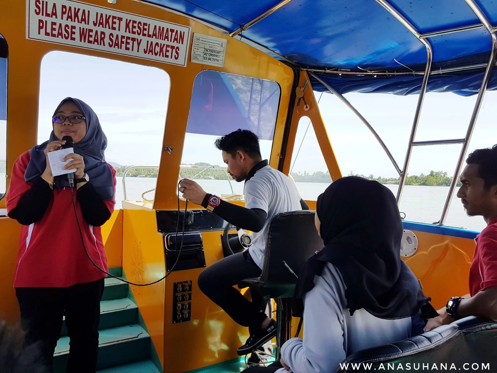 River Cruise di Taman Tamadun Islam, Kuala Terengganu.