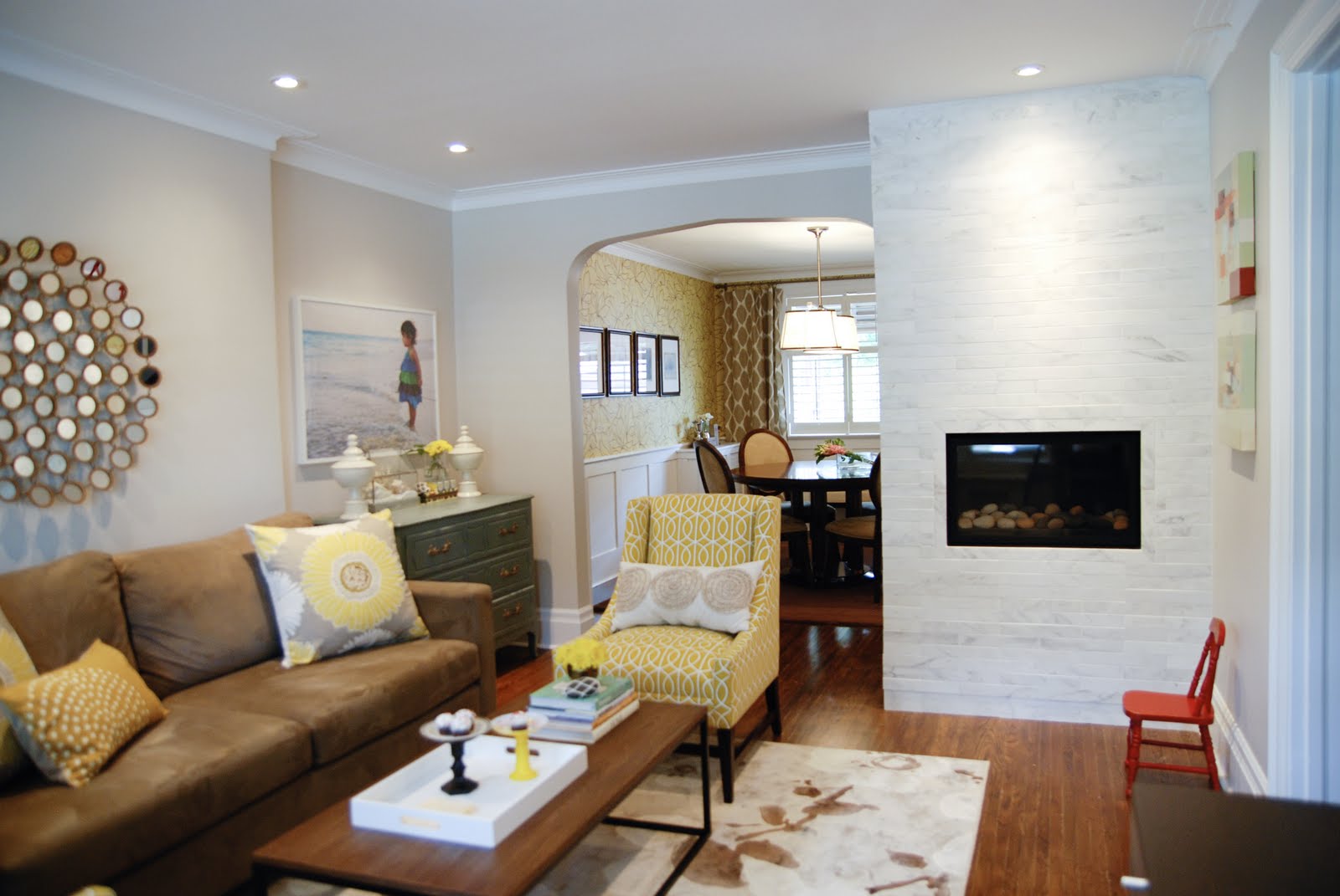 Before & After A Small Living Room Remodel Rambling Renovators