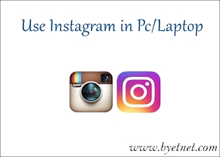 Instagram Laptop me kaise use kare instagram-ko-laptop-me-kaise-use-kare