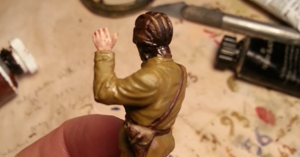 Dave's Model Video tutorial How to paint 1/35 leather belts