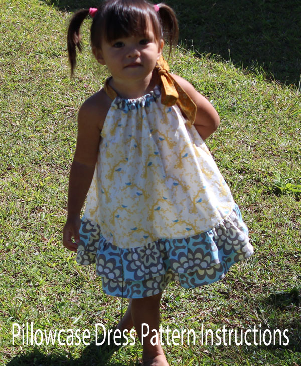 Pint Sized in Paradise Using Bias Tape to Finish Armhole of Dress