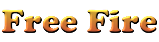 logo free fire 3d