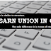 LEARN UNION IN C : WITH VIDEO