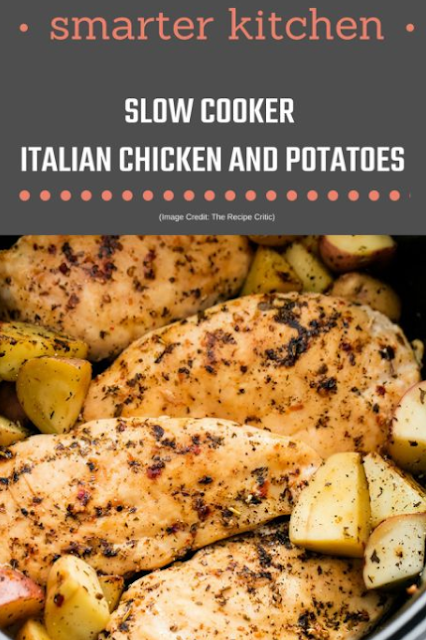 Slow Cooker Italian Chicken and Potatoes - My Favorite Recipe