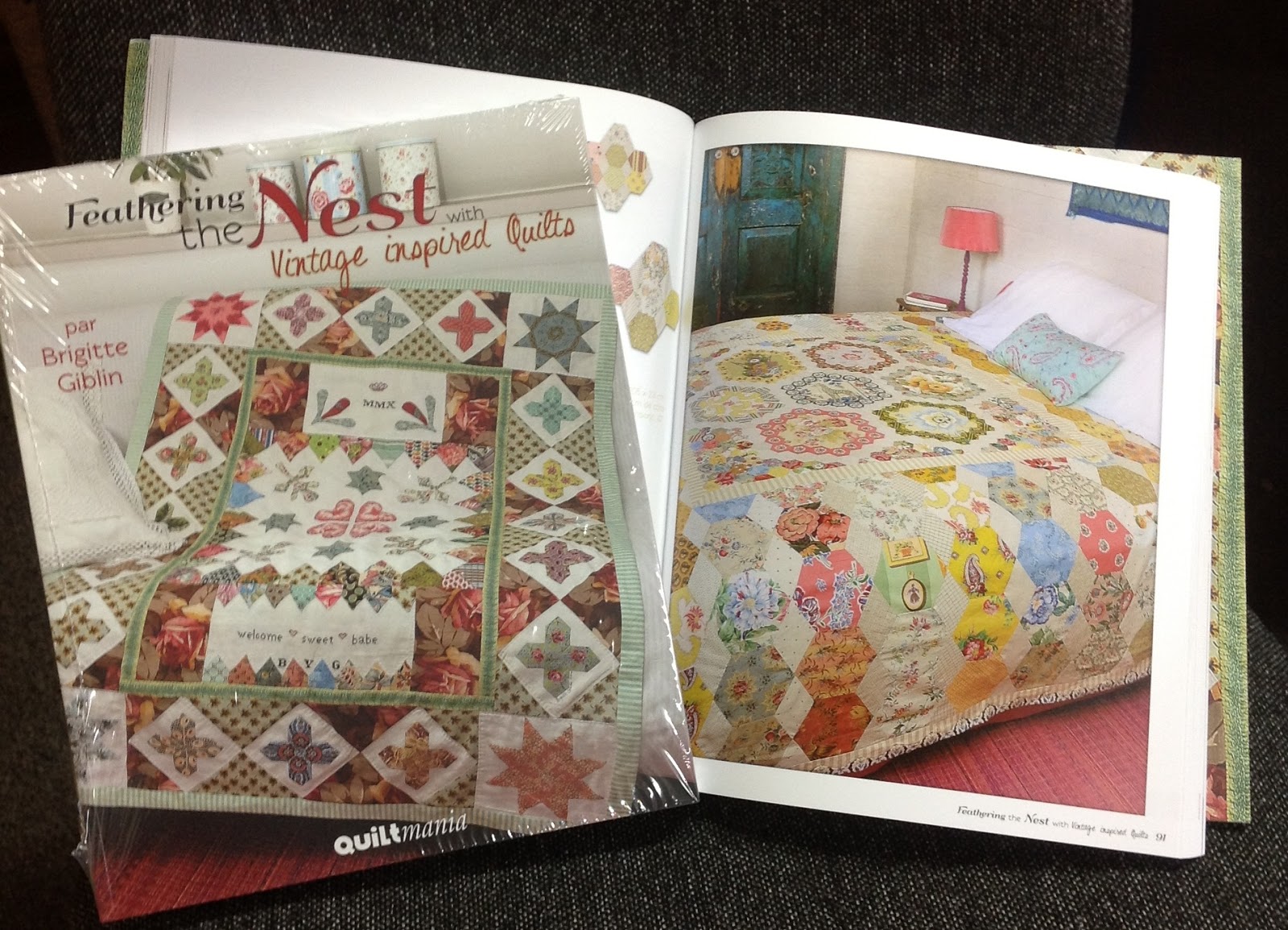 Threadbear Magazines & fabric for Friday