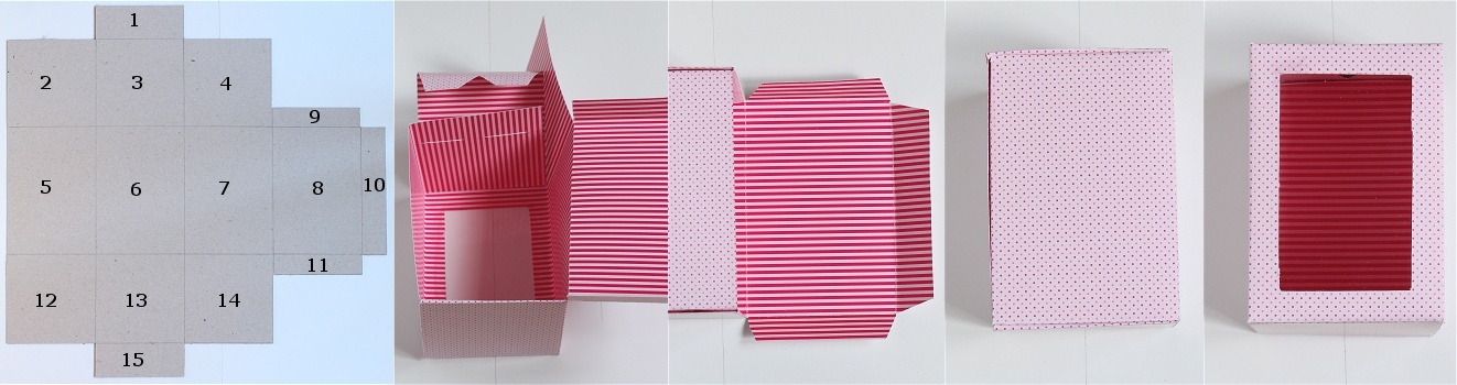 DIY/Tutorial Cupcake-Geschenkbox - Cupcake-Geschenkschachtel Anleitung 7