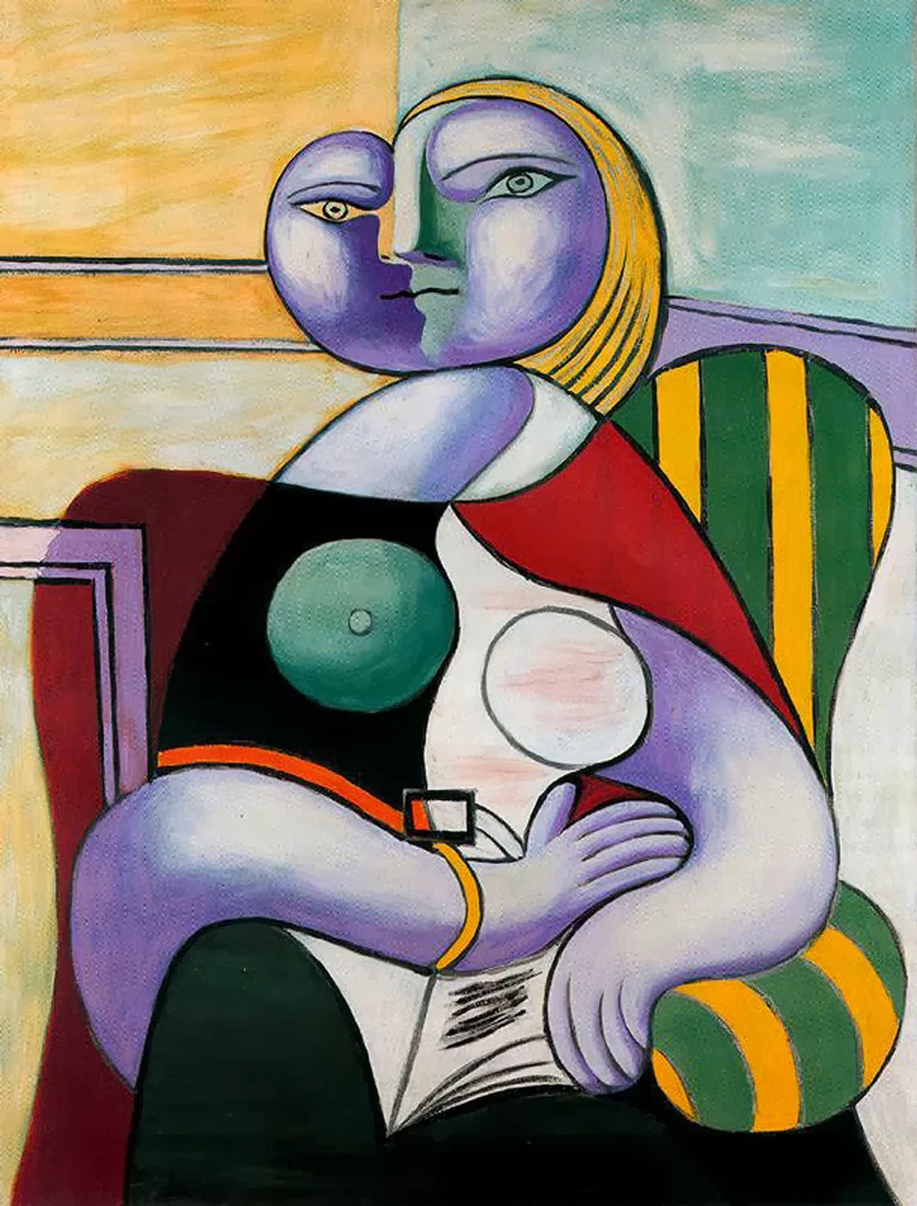 Pablo Picasso - Reading, 1932