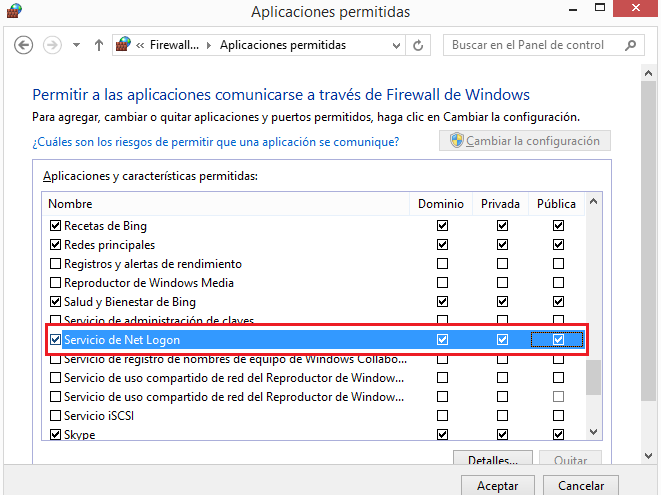 Permitir conexiones SMB con el firewall de Windows activado