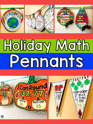 math pennants for back to school Halloween Thanksgiving Christmas Valentine's Day Pi Day Earth Day math pennants for back to school Halloween Thanksgiving Christmas Valentine's Day Pi Day Earth Day