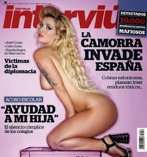 Una candidata a un ayuntamiento  gallega desnuda en Interviu