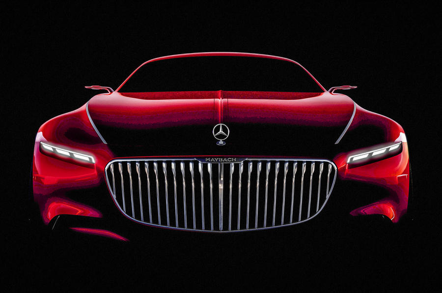 MercedesMaybach 6 Concept Reveals Elegant Fascia In New Teaser