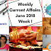 Weekly Current Affairs June 2018- Week I